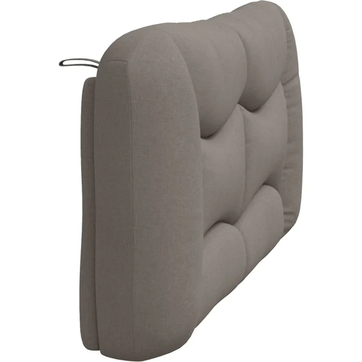 vidaXL Kopfteil-Kissen Taupe 160 cm Stoff – Bild 7