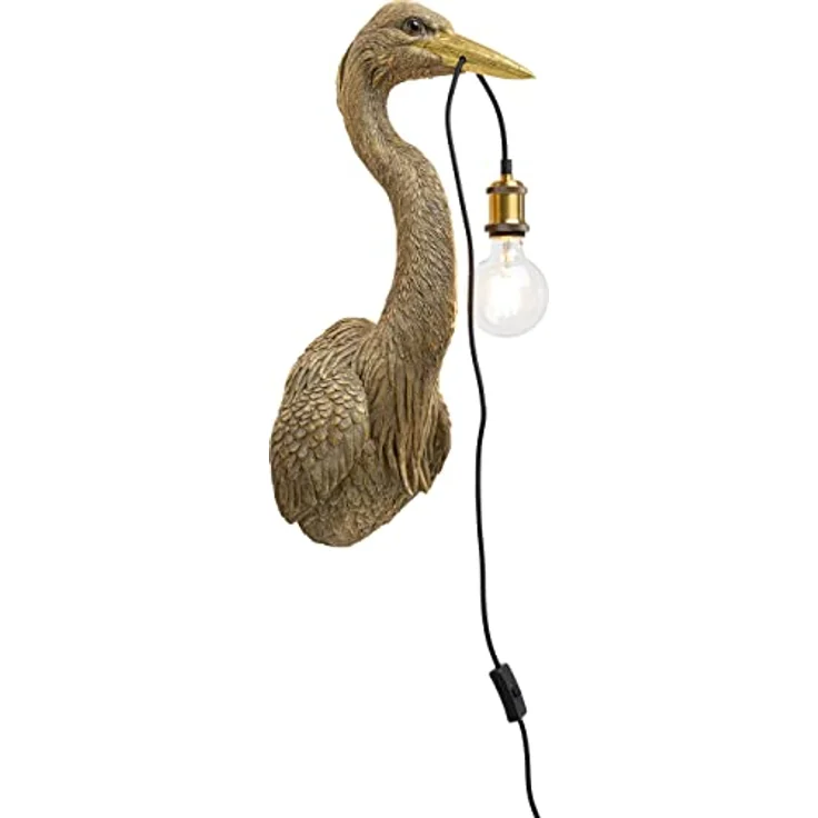 Wandleuchte Heron 62 cm / WLHERON, Kunststoff, Braun, 26 x 62 x 22 cm – Bild 5