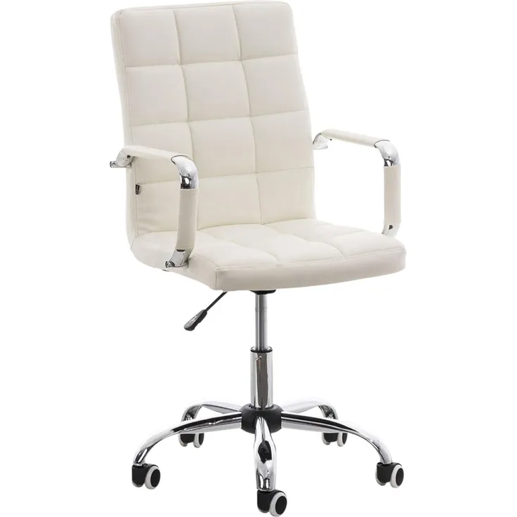 Bürostuhl Deli V2 Kunstleder weiß