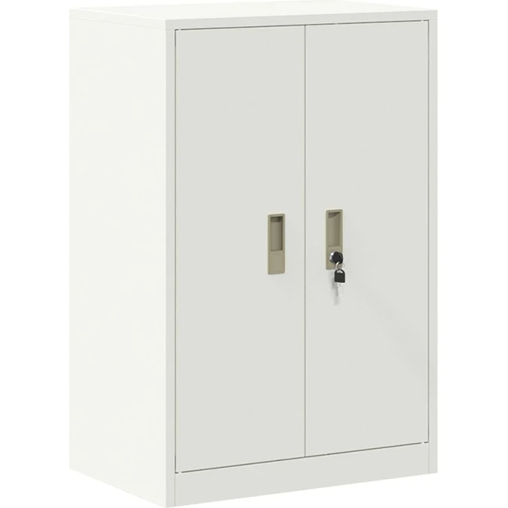 vidaXL Aufbewahrungsschrank 2 stk. Weiß 60 x 40 x 160 cm Stahl 3438752 – Bild 7