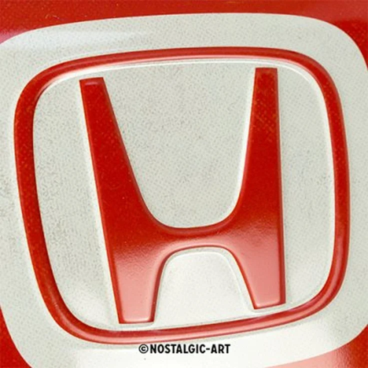 Nostalgic Art Blechschild Honda AM - Garage - 20x30cm – Metall – Mehrfarbig – 22424 – Bild 2