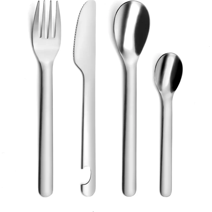 Besteck-Set Amefa Mobil Metall Stahl (18 cm) (4 pcs) Default Title – Bild 4