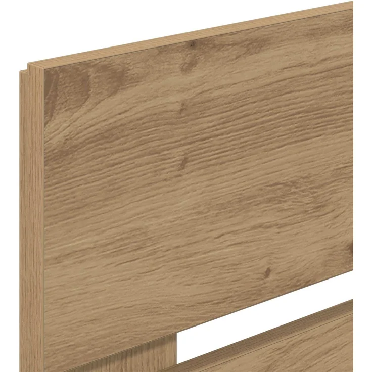 vidaXL Bed Frame with Storage and Headboard Artisan Oak 180 x 200 cm 3445834 – Bild 7