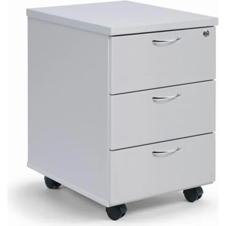 Soennecken Rollcontainer 3xSchub 58,5x40,7x50cm lichtgrau