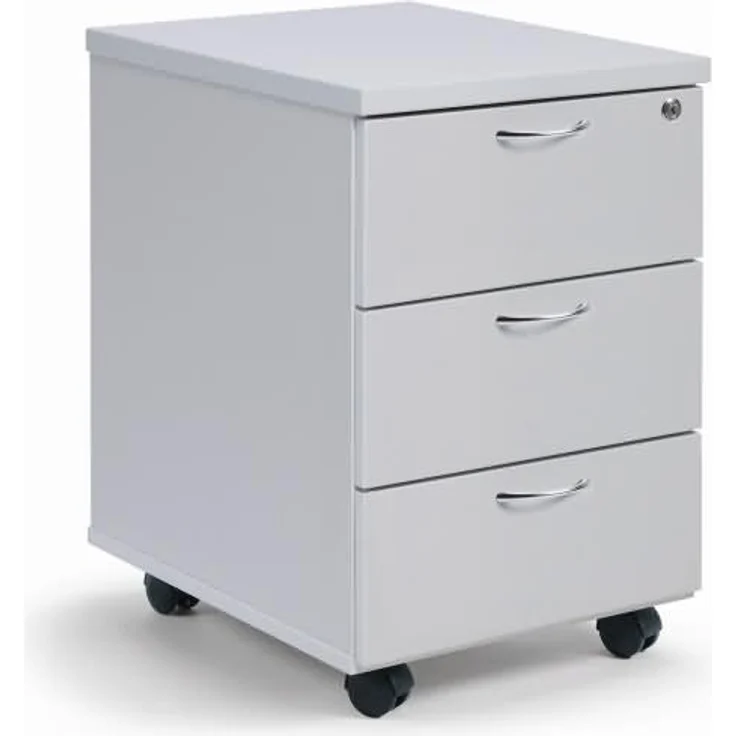 Soennecken Rollcontainer 3xSchub 58,5x40,7x50cm lichtgrau