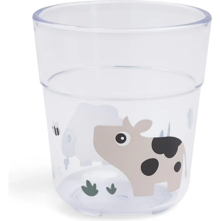 Done By Deer Tiny Farm Becher - L - Sand Braun san – Bild 1