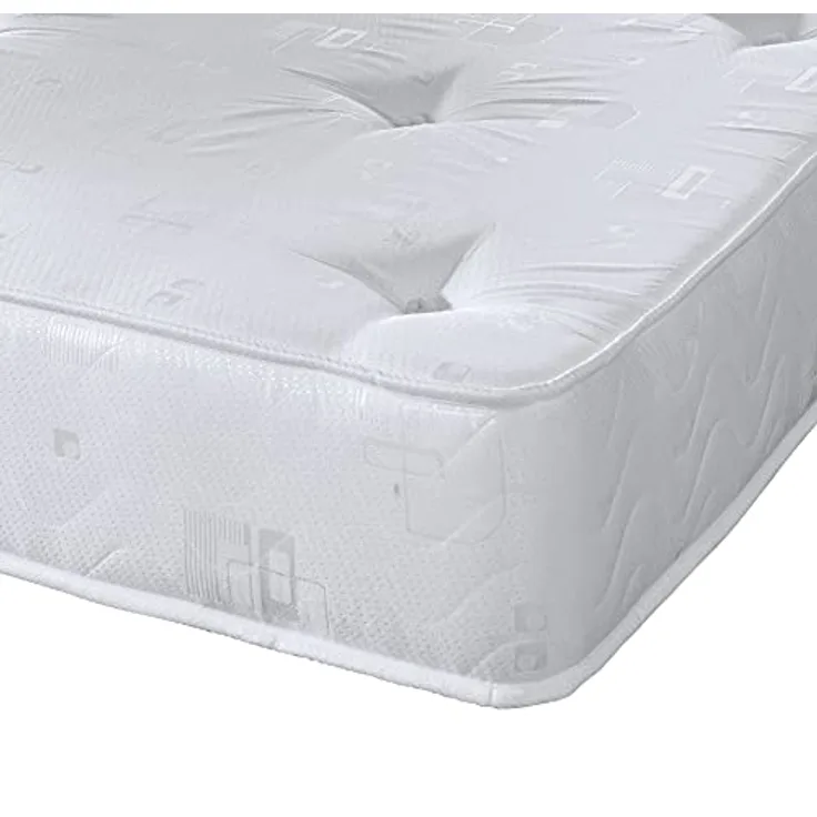 eXtreme comfort ltd Offene Federung, Entspricht allen relevanten britischen Brandschutzbestimmungen für den Hausgebrauch, weiß, Kingsize (1,5 m)
