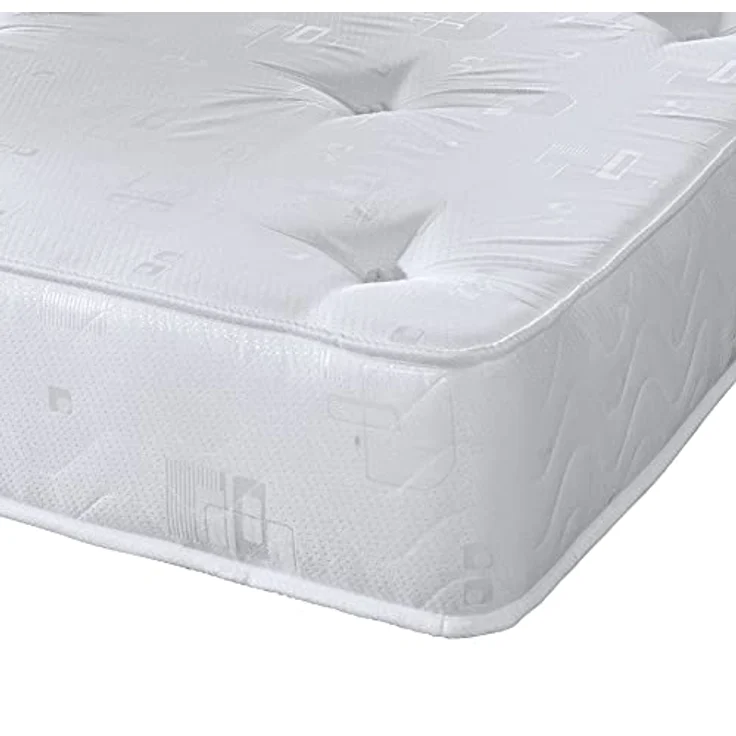 eXtreme comfort ltd Offene Federung, Entspricht allen relevanten britischen Brandschutzbestimmungen für den Hausgebrauch, weiß, Kingsize (1,5 m) – Bild 1