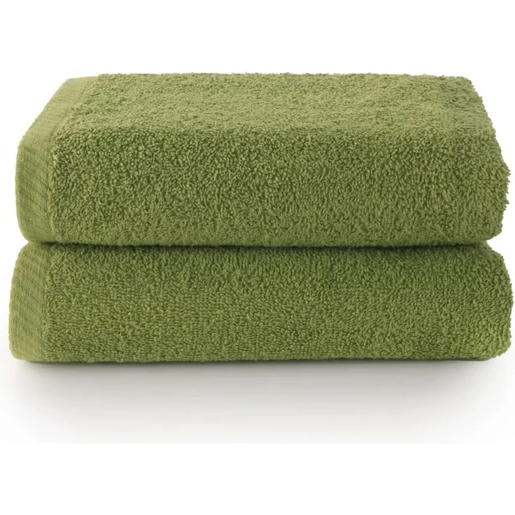 Top Towel - Plus - Große Badetücher - Badezimmerhandtücher - 2 Gesichts- oder Bidethandtücher - 30x50 cm - 100 % Baumwolle - Kalk