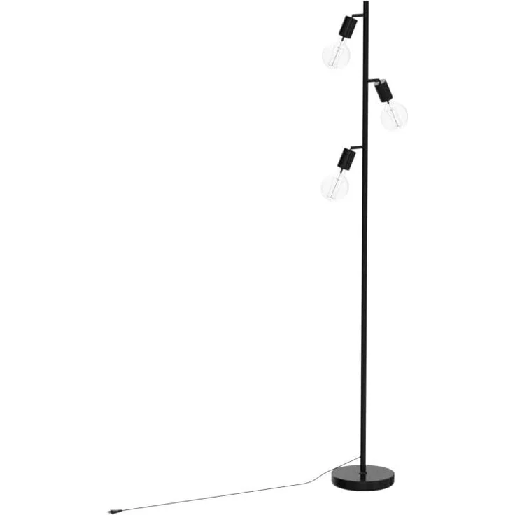 Briloner Leuchten Stehlampe 1387035 KUGLO, ohne Leuchtmittel, Warmweiß, metall/schwarz, inkl. Kabelschalter, exkl. 3x E27 max. 10 W – Bild 7