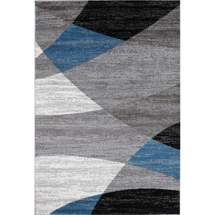 Vimoda Läufer Wohnzimmer Teppich Kurzflor, geometrisches Look, Rechteckig, Höhe: 5 mm, Läufer Moderner Meliert Muster für Küche und Schlafzimmer – Bild 4