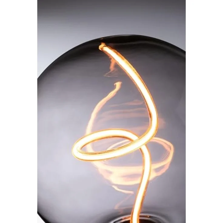 Paulmann 29238 Standard 230V LED Globe 125mm E27 150lm 1800K Rauchglas dimmbar – Bild 4