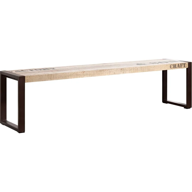Bank Mango 140x40x45 natur bedruckt FACTORY #120 – Bild 1