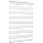 Doppelrollo Doppelrollo Duo Rollo Schnurlos Klemmfix ohne Bohren Rollo Faltrollo, Sekey, Klemmträger, ohne Bohren Klemmträger, ohne Kettenzug, sicherer für das Kinderzimmer