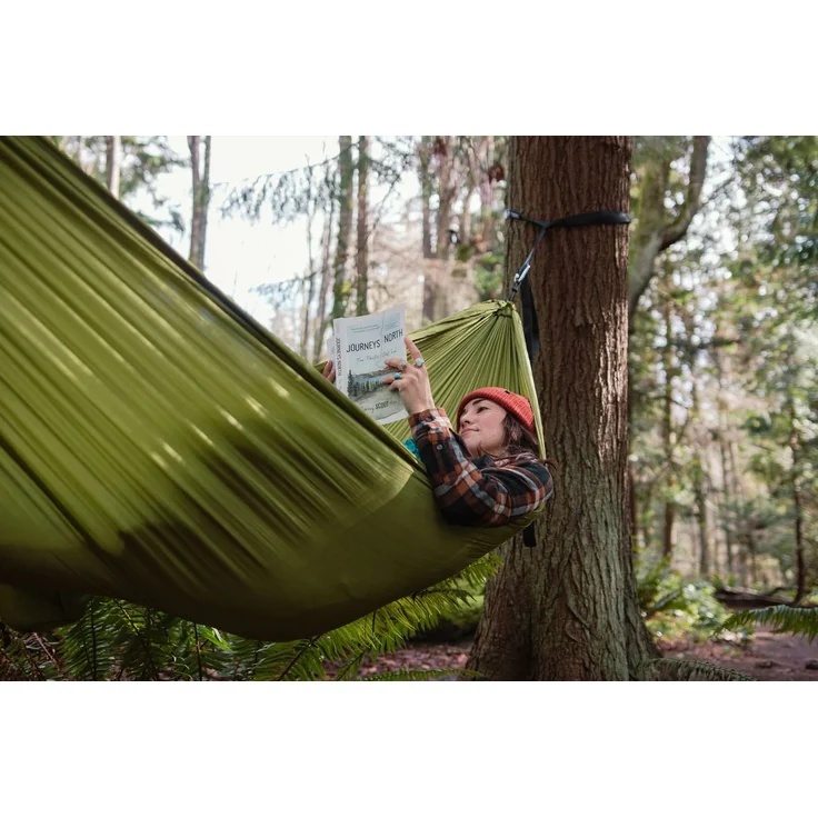 ENO TravelNest Hammock + Straps Combo Moss grün EN-TRN062 – Bild 3