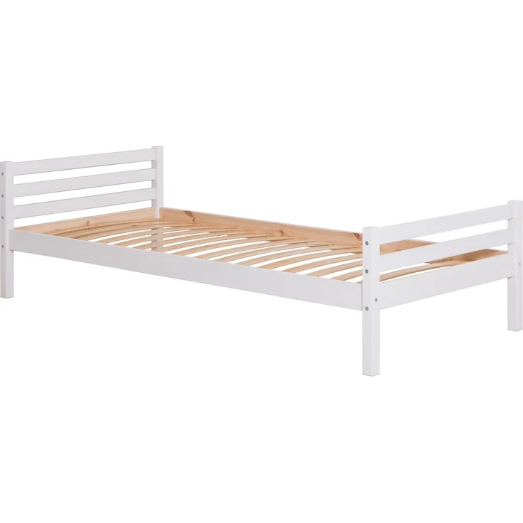 Ticaa Jugendbett, Futonbett in diversen Breiten, Kiefer, mit Rollrost – Bild 3