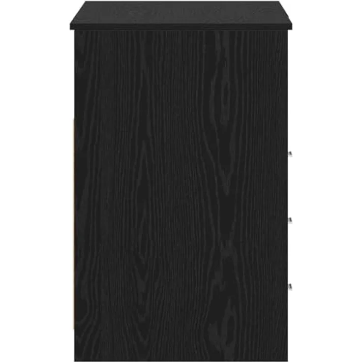 vidaXL Schreibtisch 2 pcs Schwarz Eichen-Optik 140 x 50 x 76 cm 3332543 – Bild 9