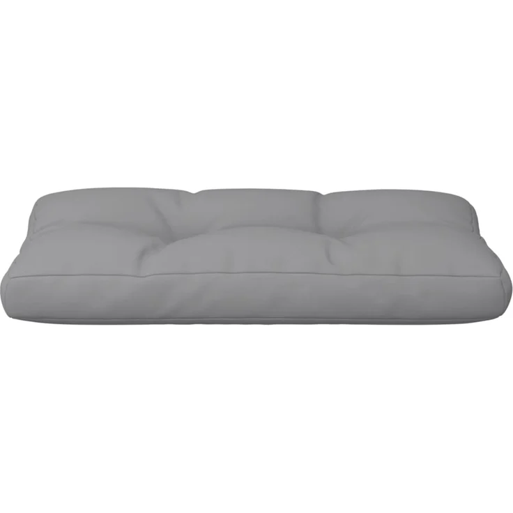 vidaXL Palettenkissen Grau 80x40x12 cm Stoff 360602 – Bild 4