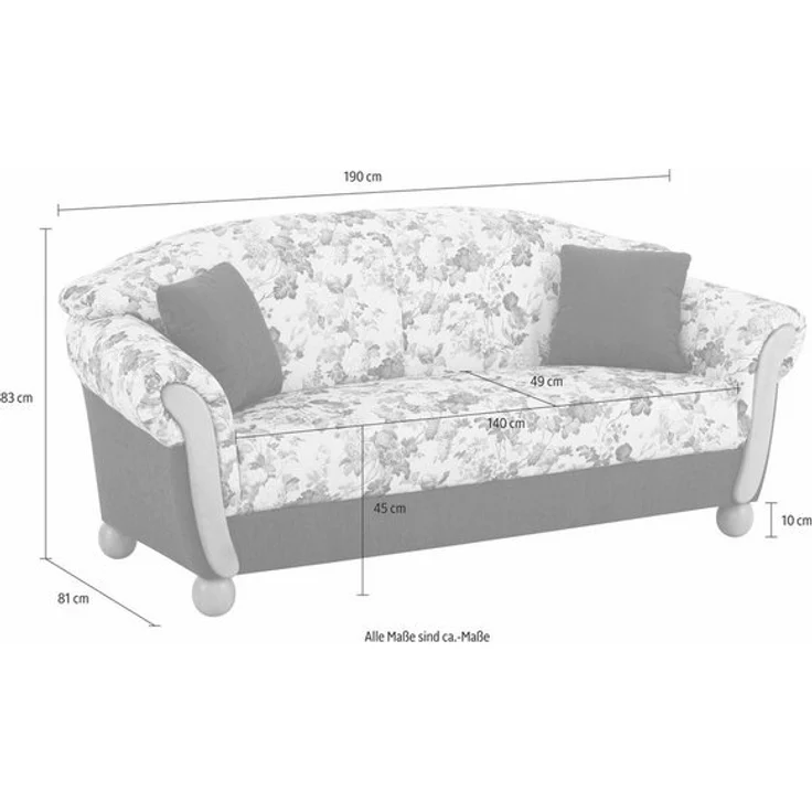 Home affaire 3-Sitzer Milano – Bild 4