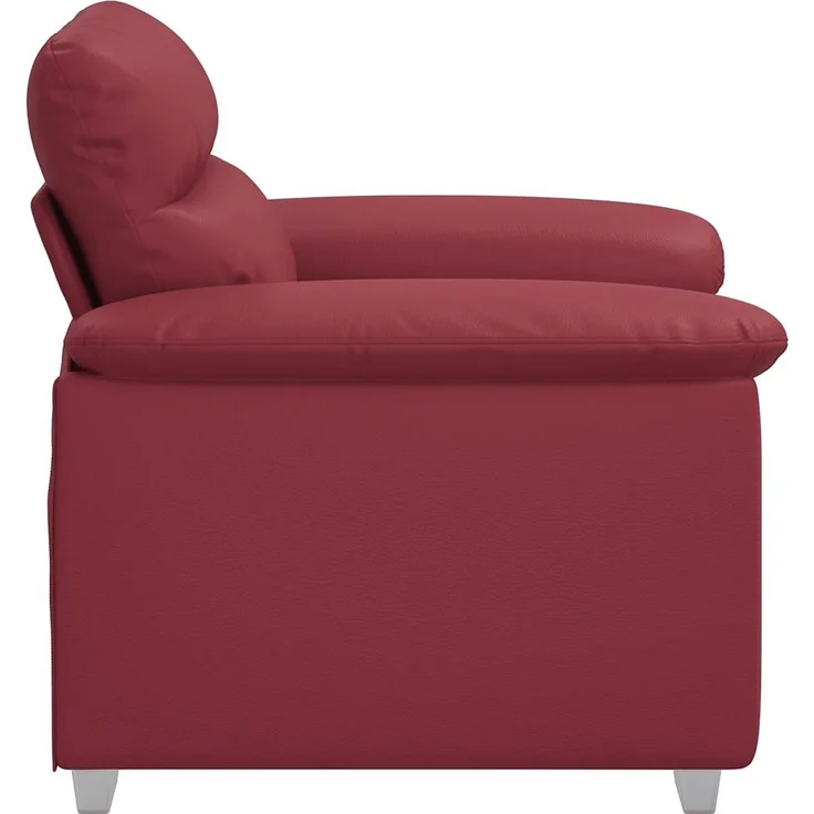 vidaXL Sessel Weinrot 100x81x84 cm Kunstleder 4105329 – Bild 4