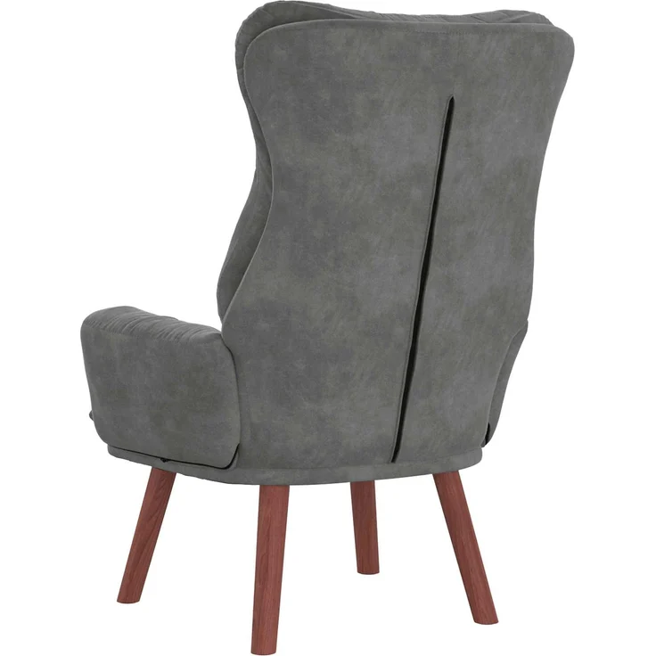 vidaXL Sessel Dunkelgrau 69 x 74 x 93 cm Samt 42001835 – Bild 5