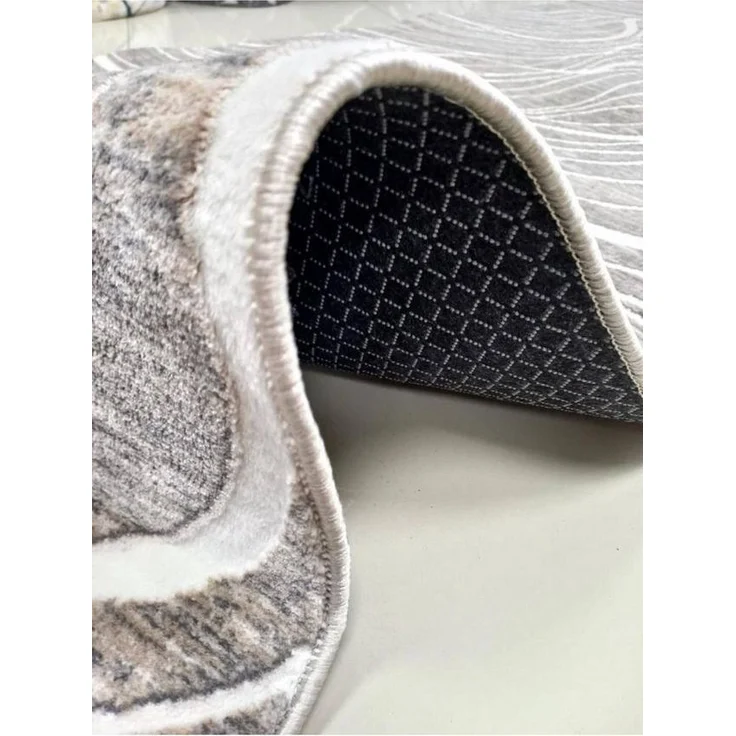 Gel-Läufer mit rutschfester Rückseite 80 x 100 cm Baumwolle Grau 88781805 [en. casa] – Bild 3