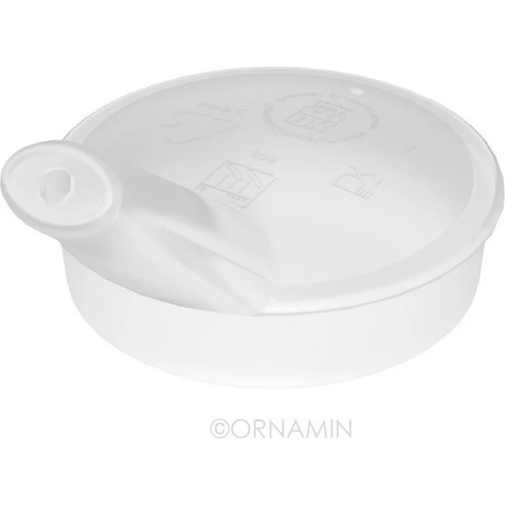 Ornamin Schnabelbecher Pflegebecher mit Schnabelaufsatz/Trinkaufsatz, 2-tlg, Kunststoff, Trinkhilfe l Alltagshilfe l BPA-frei l bruchstabil l Made in Germany – Bild 2