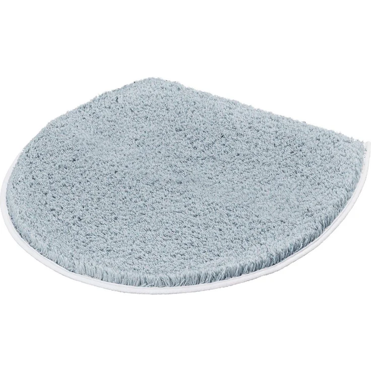 Kleine Wolke Badematte RELAX, Badvorleger, Badezimmer Teppich, Höhe 30 mm, rutschhemmend beschichtet, fußbodenheizungsgeeignet, Polyacryl, WC-Deckelbezug, WC-Deckelbezug, Badteppich, meliert, rechteckig, rund & als Set erhältlich – Bild 4