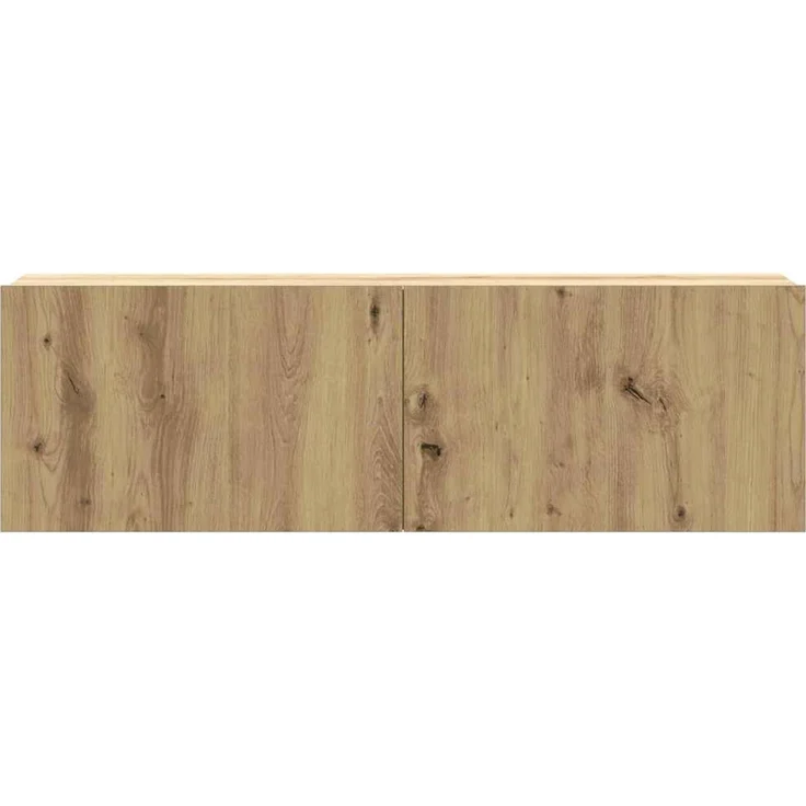 3 pcs TV-Wandschrank, TV Hängeboard Hängeschrank Artisan-Eiche 100x30x30 cm Holzwerkstoff – Bild 5
