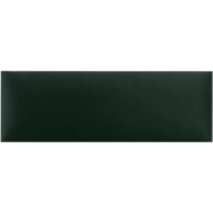 DecoNest Wandkissen, Wandpolsterung, Wanddekoration, Bettkopfteil, 3D-gepolstertes Wandpaneel 90 x 15 cm Flaschengrün