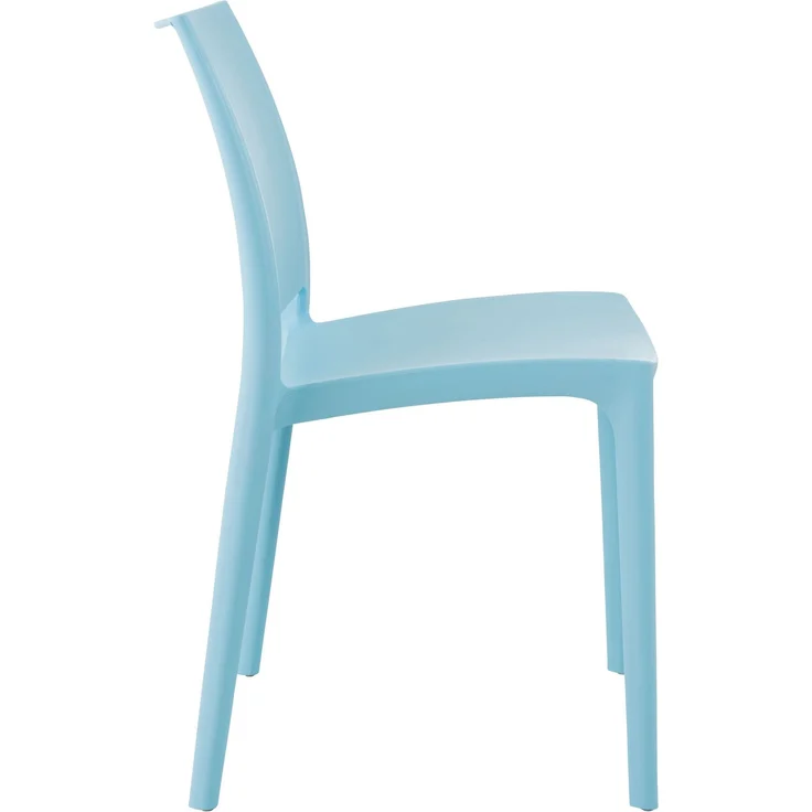 CLP 2er Set Stapelstühle Maya bis zu 130 kg belastbar,hellblau – Bild 7