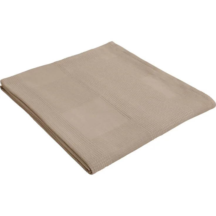 OTTO home Tagesdecke Mira, leichte Tagesdecke aus 100% Baumwolle, uni Überwurf, ohne Füllung