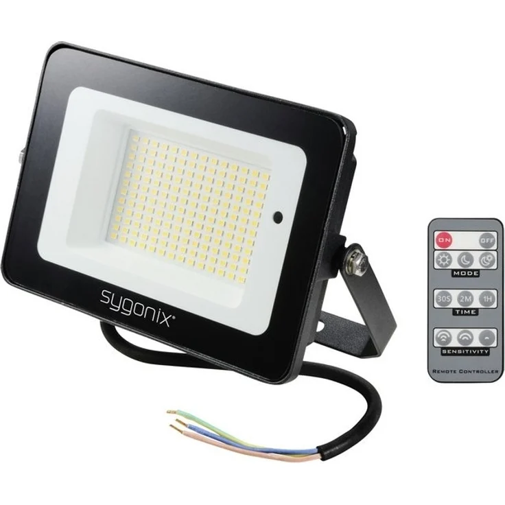 Sygonix LED Flutlichtstrahler Sygonix SY-5995284 LED-Außenstrahler mit Bewegungsmelder EEK: C (A - – Bild 4