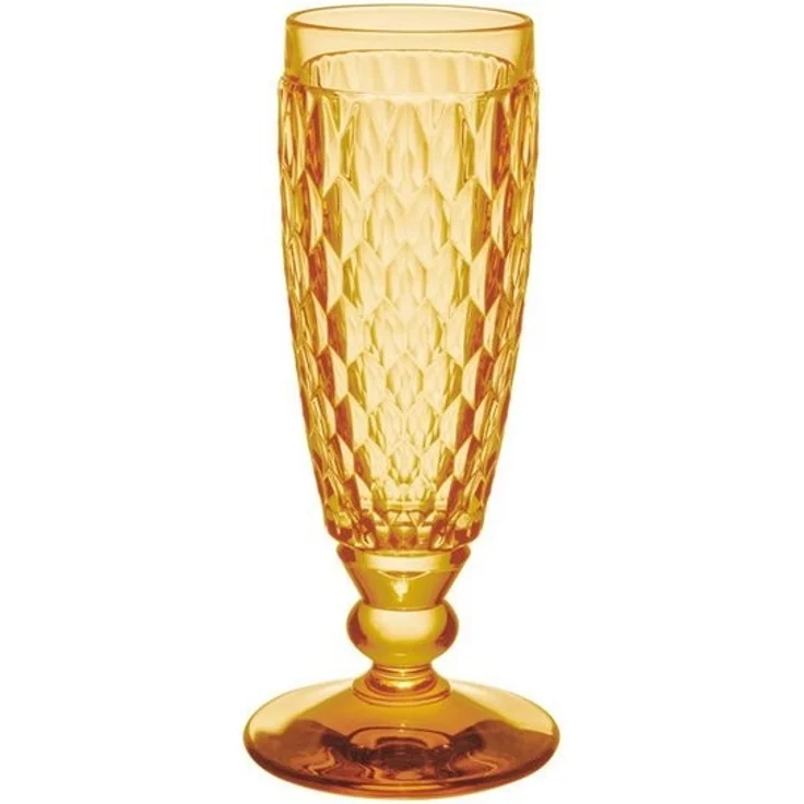 Villeroy & Boch Boston Coloured Sektglas 145 ml Saffron – Bild 1