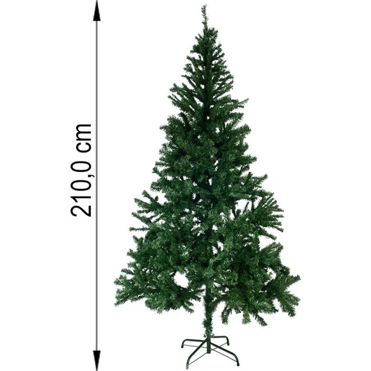 Weihnachts-Tannenbaum, grün, Ständer, H 210 cm – Bild 8