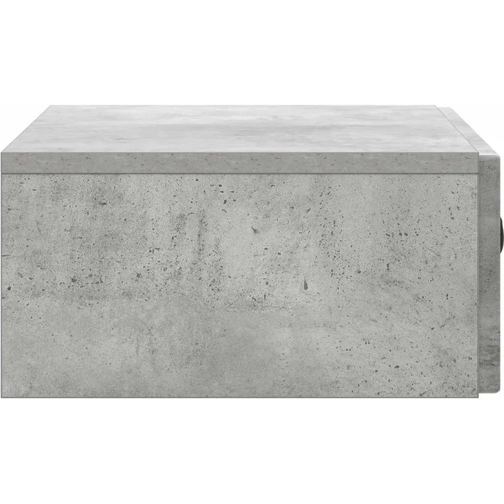vidaXL Wandmontierter Beistelltisch Betongrau 59 x 34,5 x 17 cm 898148 – Bild 6