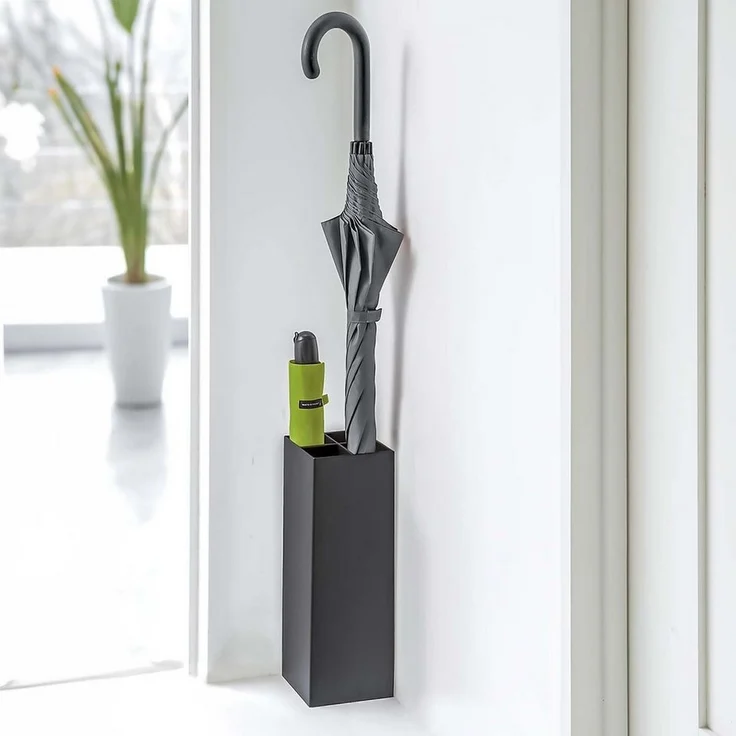 Yamazaki Schirmständer "Smart" Regenschirmständer platzsparend 11x30x11cm, Schirmhalter, besonders klein, für bis zu 4 Regenschirme, aus Metall – Bild 5