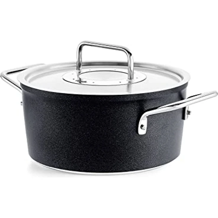 Fissler Topf-Set Adamant®, Aluminium (Set, 3-tlg, Kochtopf 20 + Bratentopf 24 + Stielkasserolle 18cm oD), Made in Germany – Bild 4