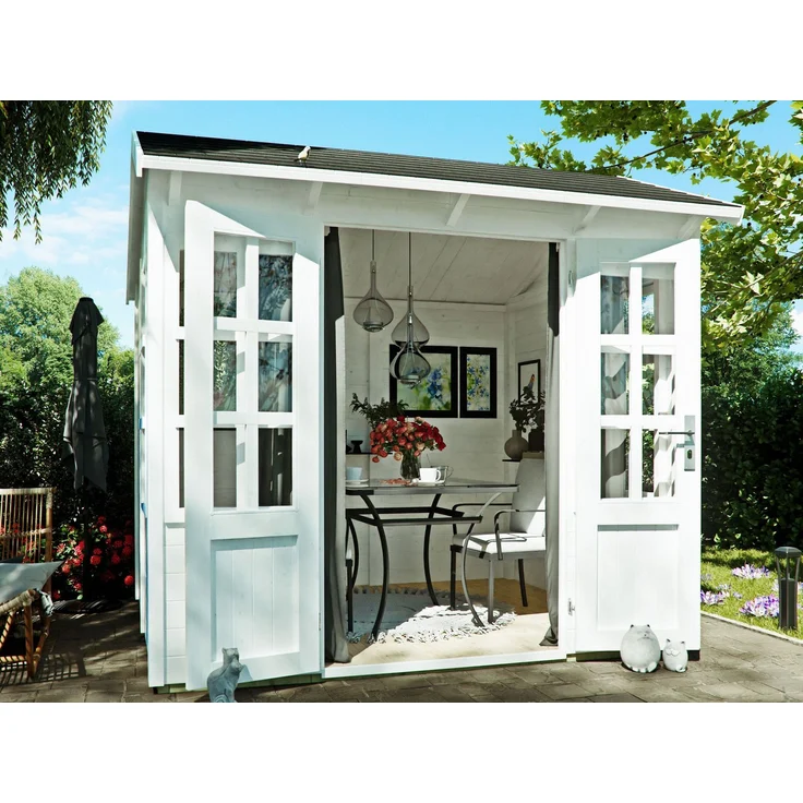 Fjordholz 'Canterbury' Garten- und Gerätehaus, Fichtenholz Natur – Bild 3