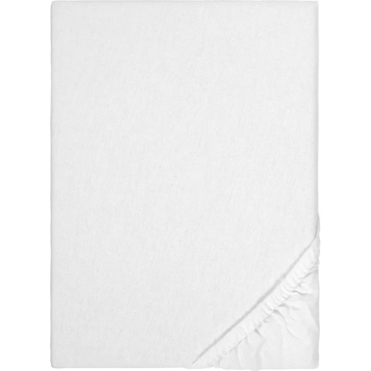 Sleep & Protect wasserundurchlässiges Molton-Spannbetttuch 0802760, weiß, 1x 140x200 cm