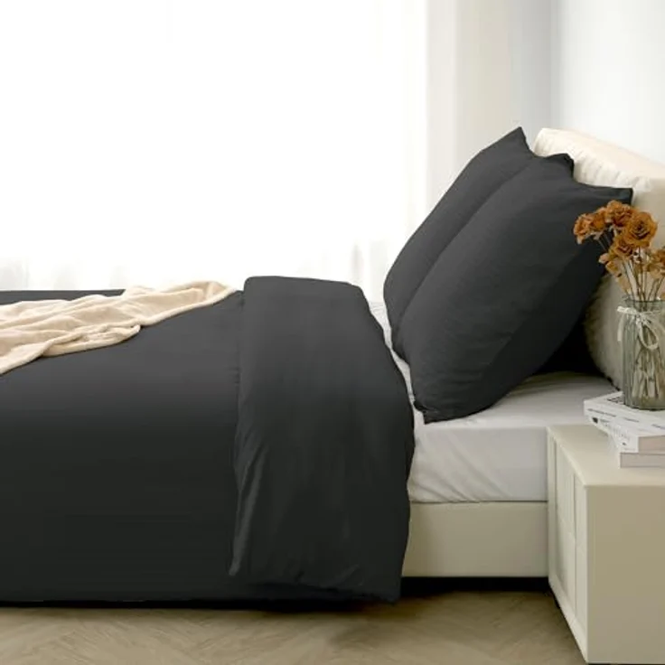 Good Nite Bettwäsche Gestrecktes Mikrofaser-Bettwäsche-Set mit Reißverschluss, Mikrofaser (Polyester), 3 teilig, Hochwertige Mikrofaser, gebürstet, Umschlagstil – Bild 8