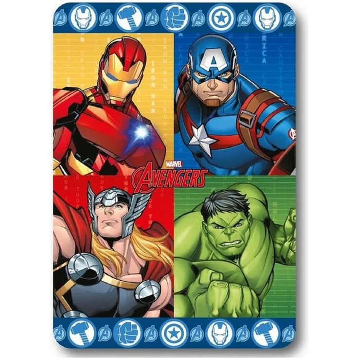 Avengers Kuscheldecke für Kinder – Fleecedecke für magische Momente