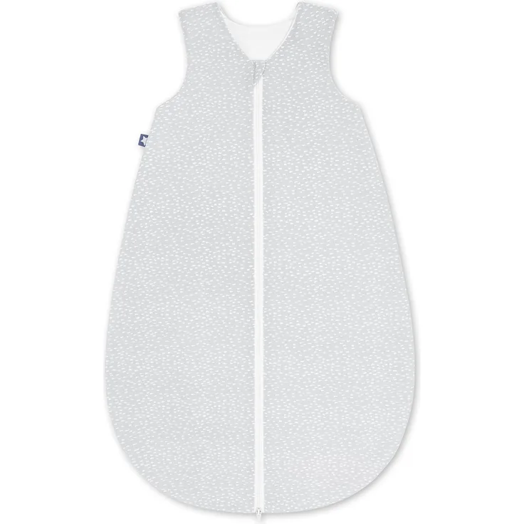 Julius Zöllner Sommerschlafsack Jersey Tiny Squares Grey 62