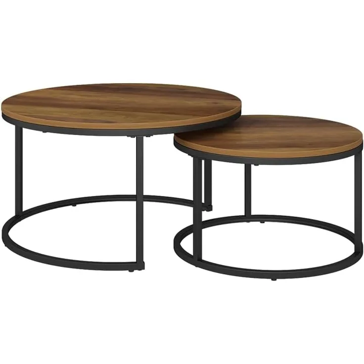Couchtisch-Set Montreal Holz 77 x 40 cm 2 Teile Vicco