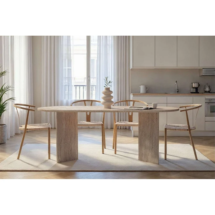 Skye Decor Esstisch »Sabella«, moderner (1-St, Einzeltisch), 200x90 cm, In 5 Farben erhältlich, Stabil & pflegeleicht – Bild 2
