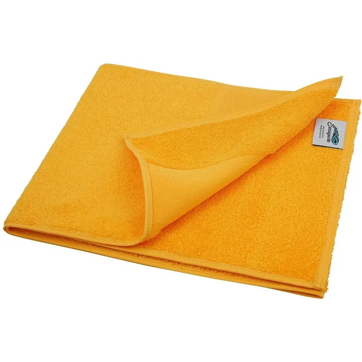 Fitness Handtuch Baumwolle 30x150 cm orange | Sporthandtuch