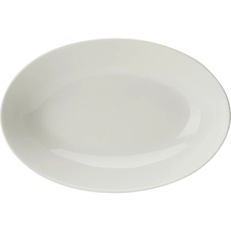 Maxwell & Williams ROUND Schale oval, 25 x 17 cm, Porzellan / White Basics – Bild 2