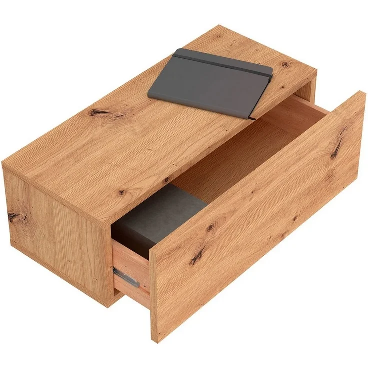 IDIMEX Nachtkommode NANI, Hängender Nachttisch mit Schublade Nachttisch schwebend – Bild 3