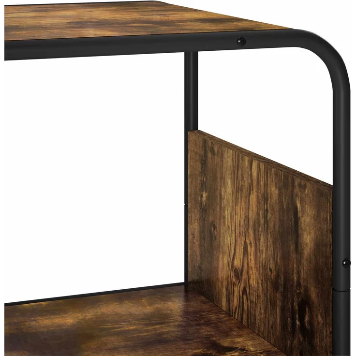 vidaXL Highboard Räuchereiche 80 x 37.5 x 144 cm Holzwerkstoff 8007938 – Bild 4