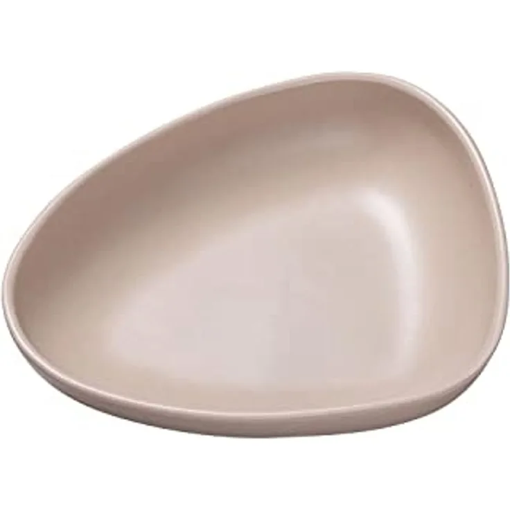 LIND DNA Curve Stoneware Suppenteller warm grey (1 Stück) sand